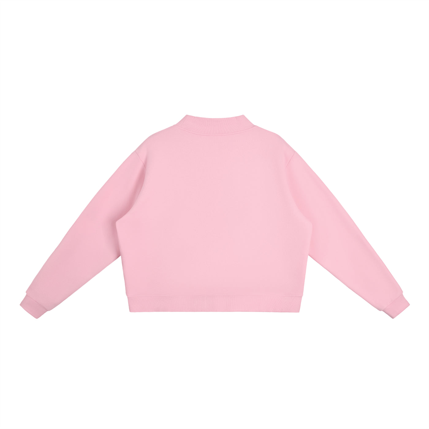 Sunset Mock-Neck Crew Sweatshirt