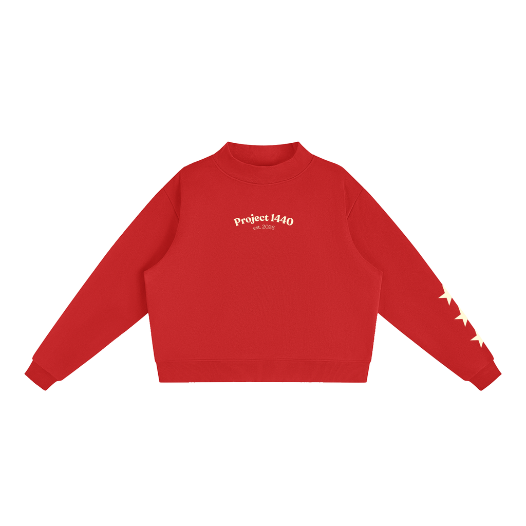 Starstruck Mock-Neck