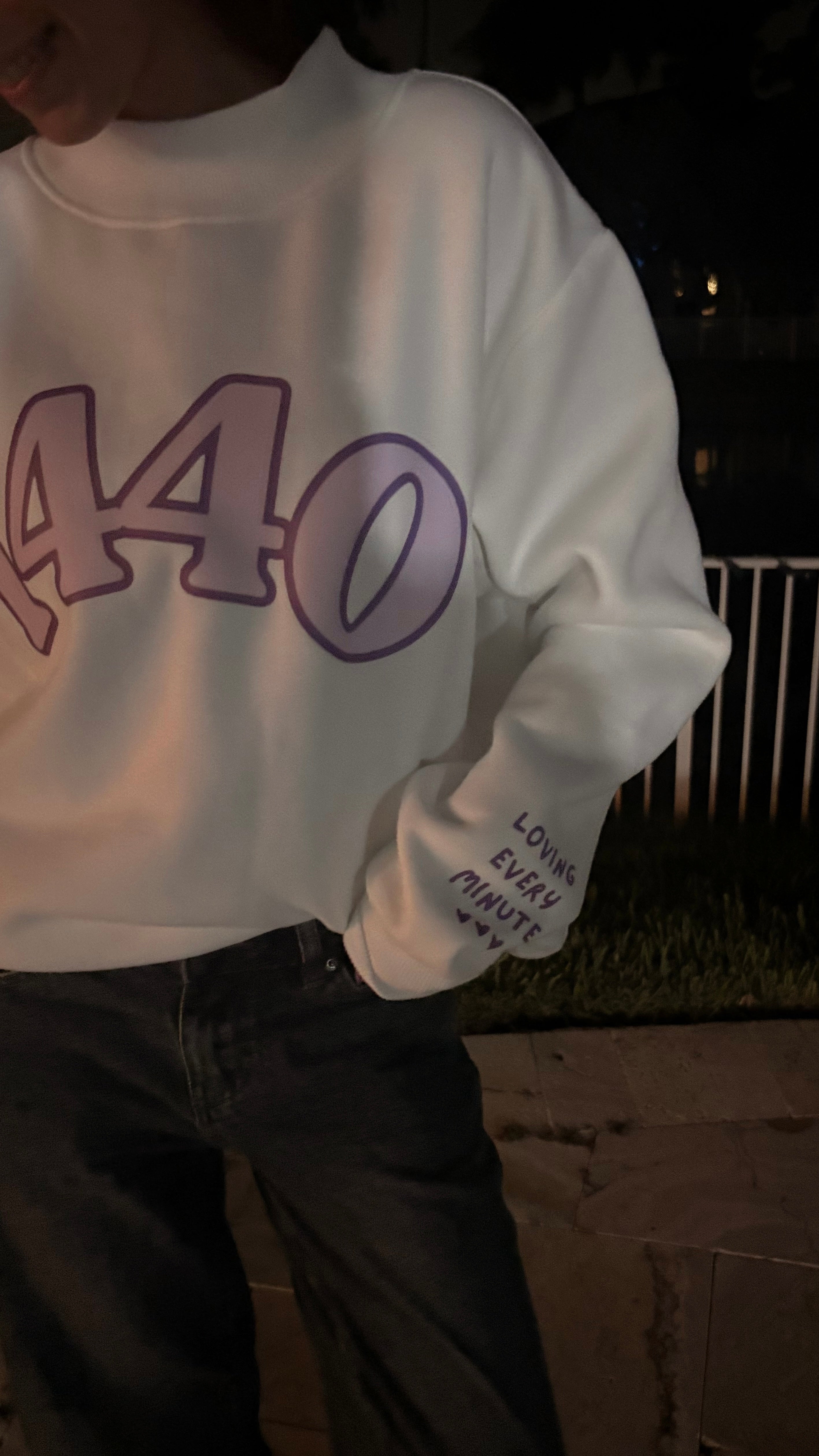 Perfectly Purple Mockneck