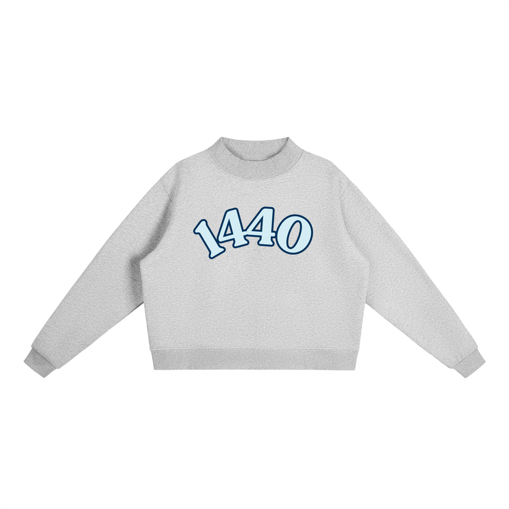 Poolside Mock-Neck