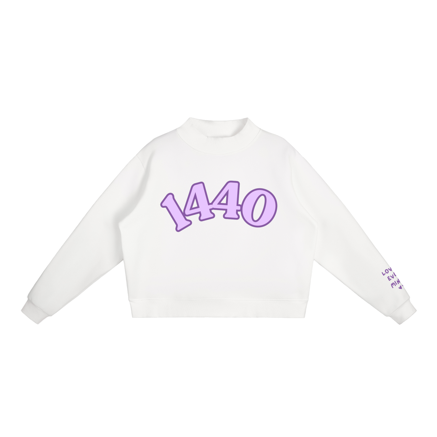 Perfectly Purple Mockneck